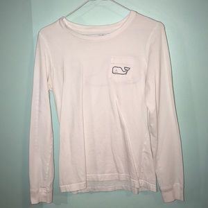 Vineyard vines long sleeve white shirt